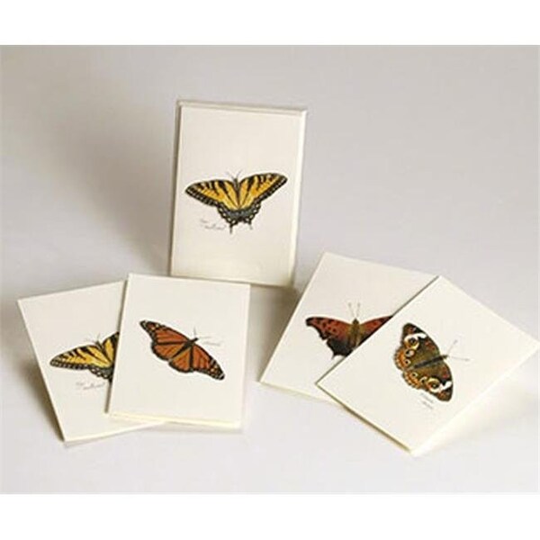 Steven Lewers & Associates Steven M. Lewers & Associates LEWERSNC14 Butterfly Notecard Assortment (2 each of 4 styles) LEWERSNC14 - main